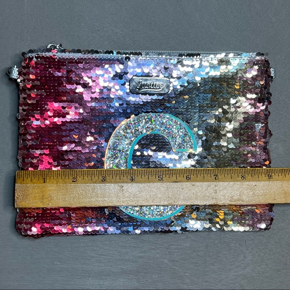 Justice C Monogrammed Wristlet - Picture 8 of 10